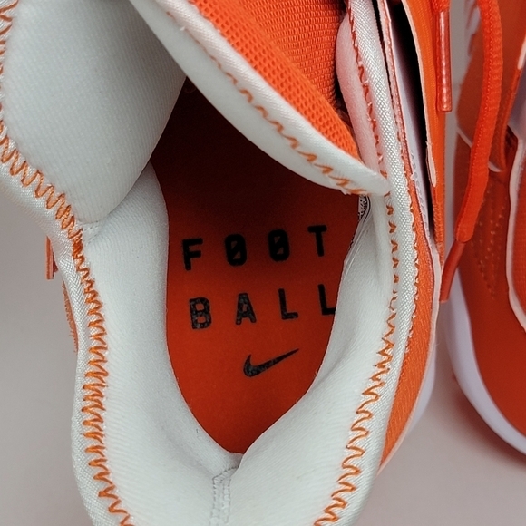 Nike Men\'s Alpha Menace Pro 2 Size 12.5 Football Cleats Orange  BV3945-103 New main image 6